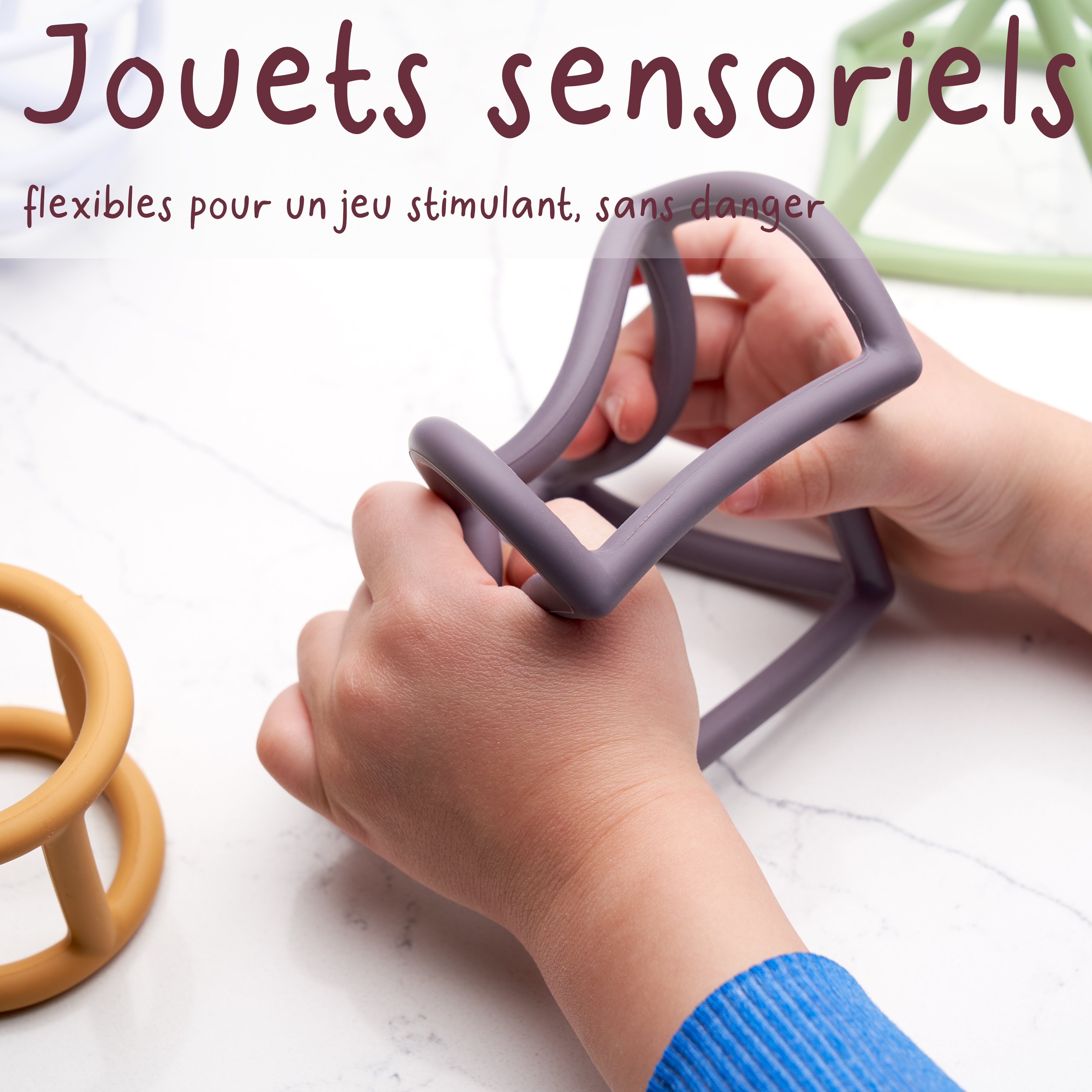 Jouets Montessori pour bébé, jouet sensoriel pour bébé pour