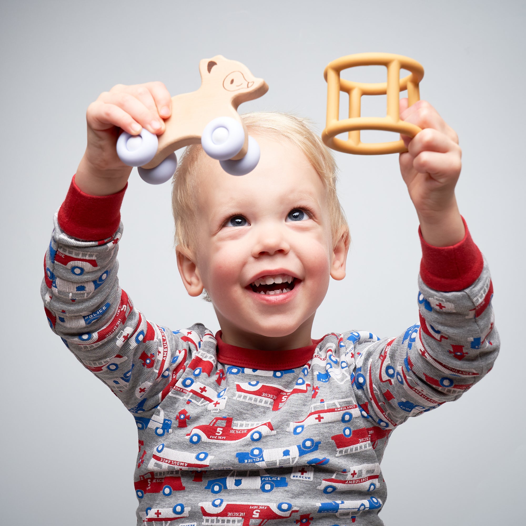Kidüy - Set d'Éveil Sensoriel Montessori en Bois pour Bébé
